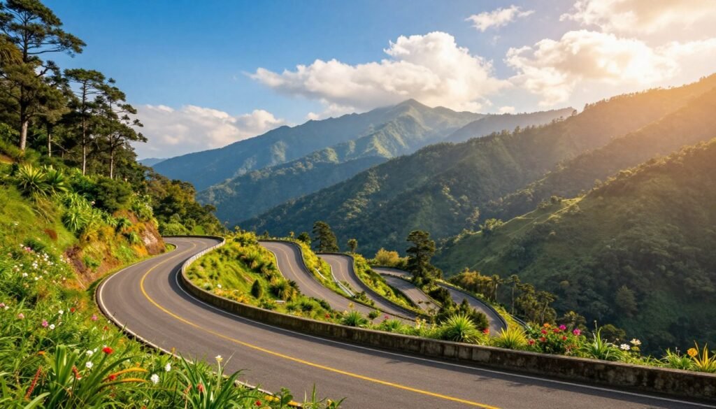 hairpin bends