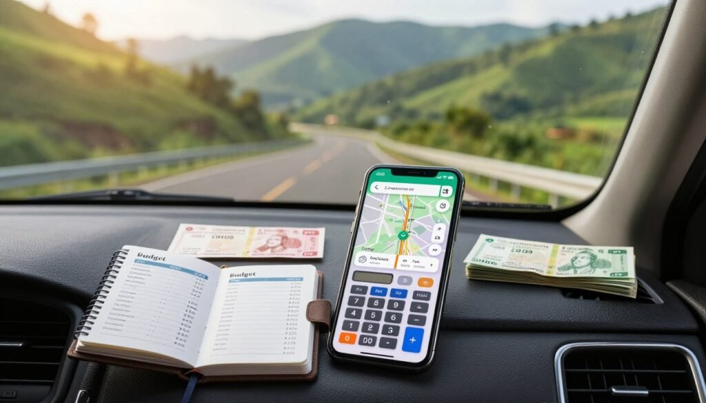 cab fares and toll charges