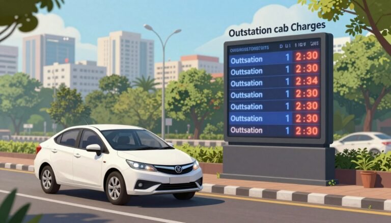outstation cab charges bangalore